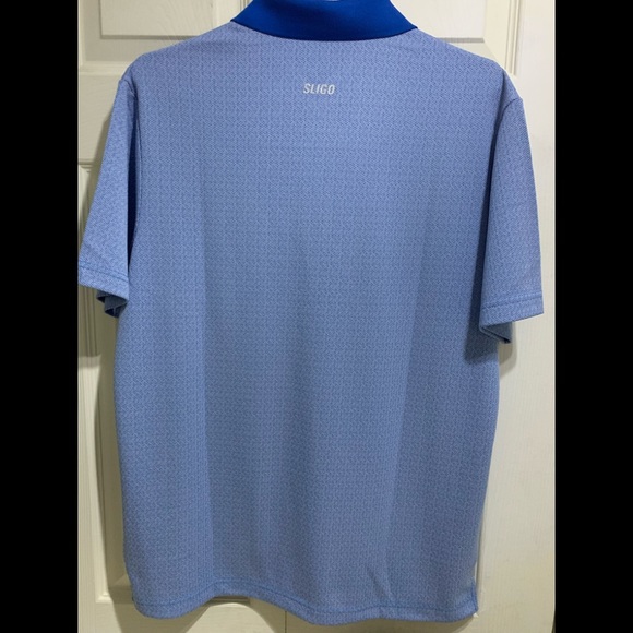Sligo Blue/White Man Polo shirt in Size medium - Picture 2 of 3